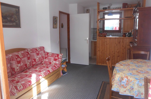 Acogedor apartamento para 4 personas en un idílico pueblo de montaña.