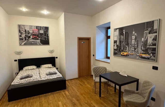 Cosy Studio with terrace near Florenc