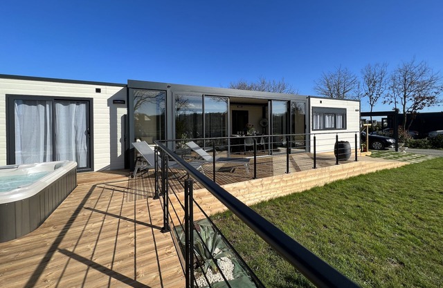 Cottage haut de gamme 6 personnes avec spa & wifi