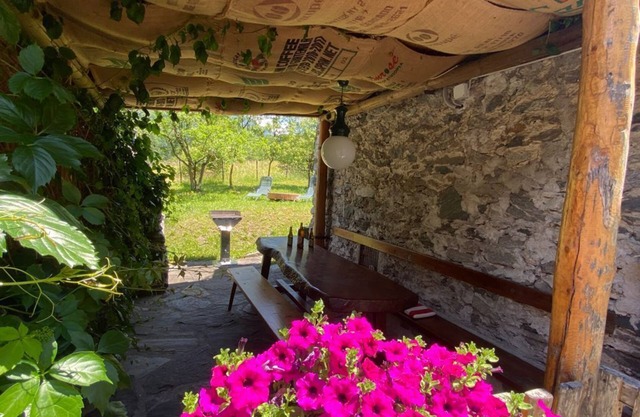 COTTAGE IN FORMER BARN WATERFALL VIEW