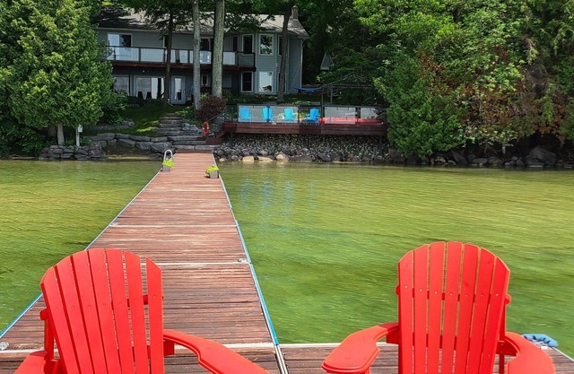 Cottage Lake Life - Stunning Lake Couchiching Waterfront Rental Property