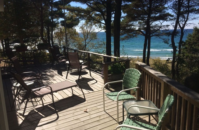 Cottage en el lago Michigan - Playa privada