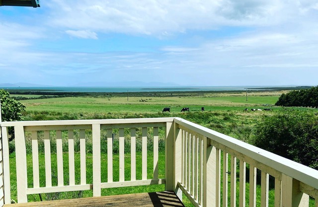 Cottage on orchard acreage with ocean views