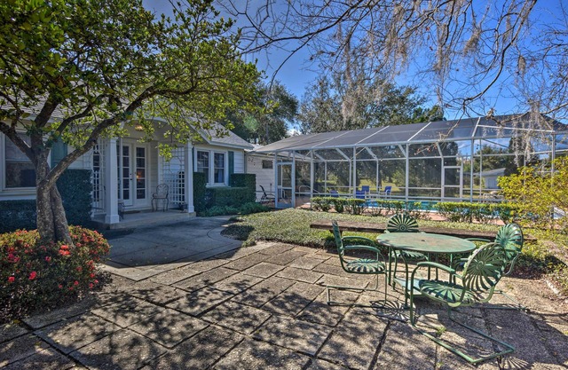 ¡NUEVO! Cottage w / piscina privada - a pie de Lake Wales!