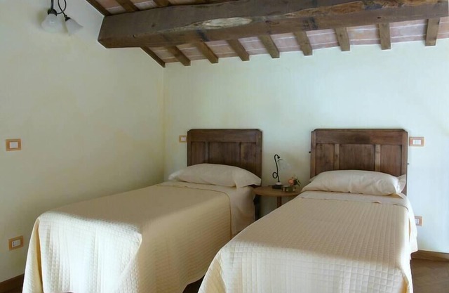 Casa rural con impresionantes vistas a las montañas Sibillini