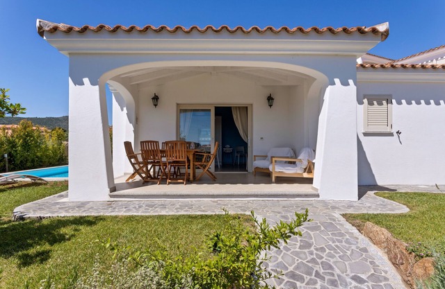 villa con piscina privada