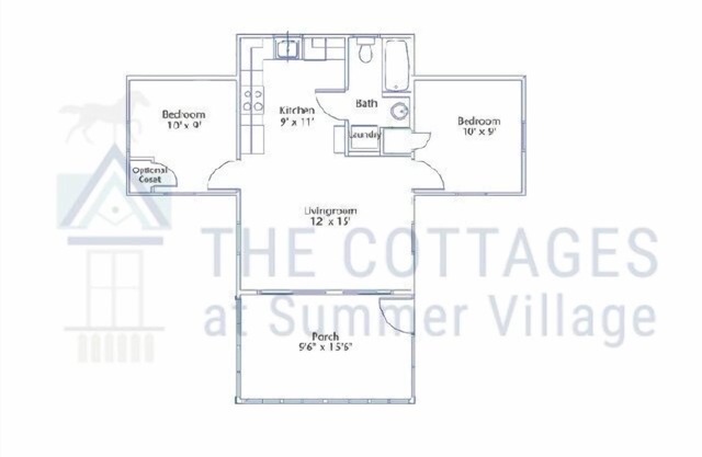 Cottages at Summer Village, fully furnished cottage, Wi-fi, heated pools, hot tub