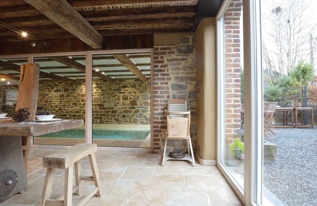 Casa rural en Theux con piscina y sauna