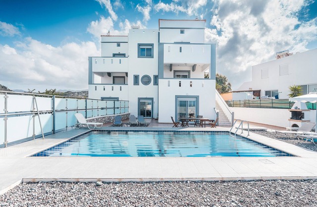Country House 'Blue Pearl Apolakkia 1' with Shared Pool, Shared Terrace and Wi-Fi