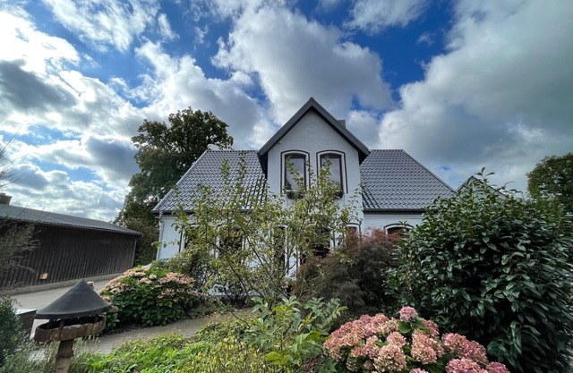 Casa vacacional con chimenea entre Hamburgo y Bremen