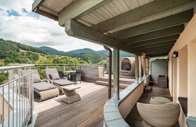Habitación rural 'Sternsucher' con terraza cubierta y wifi