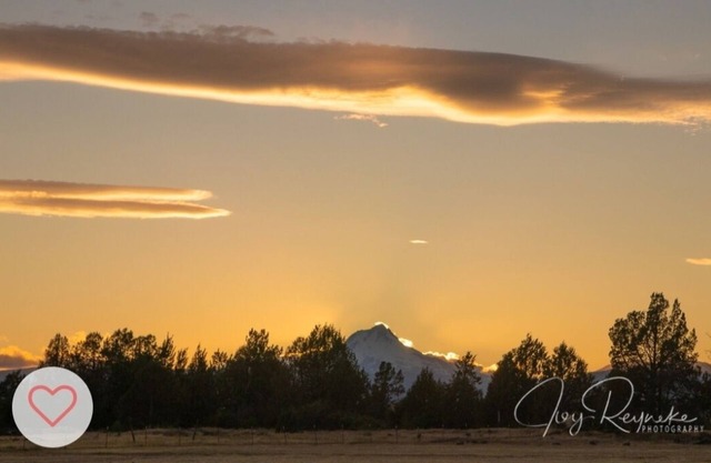 Vida en el campo cerca del río Deschutes