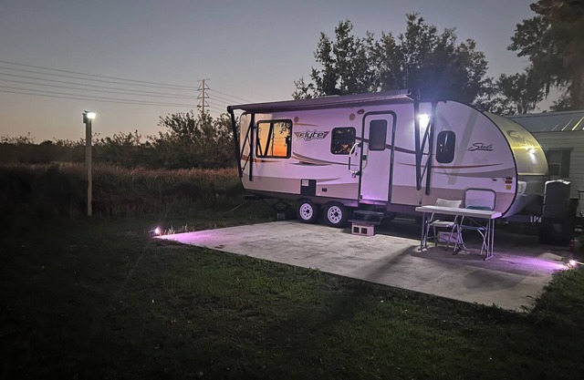 Country Living RV in a Small Town Setting