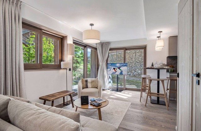 Courchevel Le Praz: Piso 36m², 2 adultos + 2 niños, Wifi, Parking