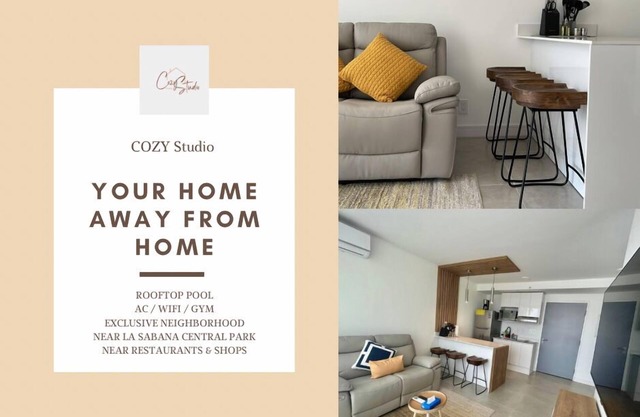 COZY STUDIO near La Sabana Central Park