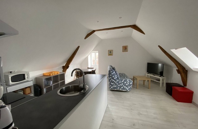 Apartamento céntrico cerca de los Termales con moderno equipamiento y estacionamiento