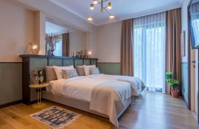 Cozy 1-bedroom apartment in delightful Manavi with WiFi, AC