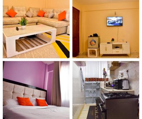 Cozy 1BR Apartment in Meru with Wi-Fi Near Kinoru Stadium