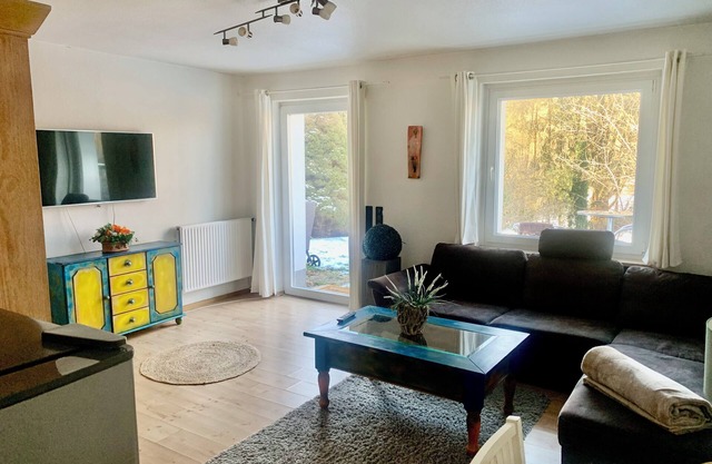 Cozy 2 room apartment with XXL garden in the center of Bad Schwartau, close to the Baltic Sea!