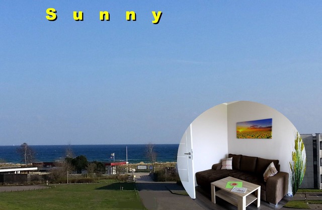Recién reformado, mod. Fewo m. Vista al mar al lado de d. Marina + WiFi con hasta 50Mbit / s