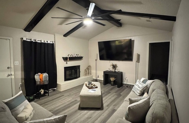 Cozy 3-Bed, 2-Bath Home in South Lubbock with Modern Upgrades & Cozy Living Room