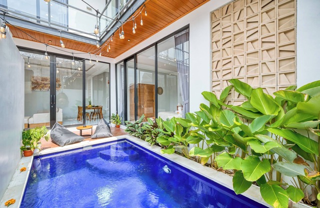 Cozy 3bedroom villa Bliss, Close to Canggu, King bed,Tranquil!