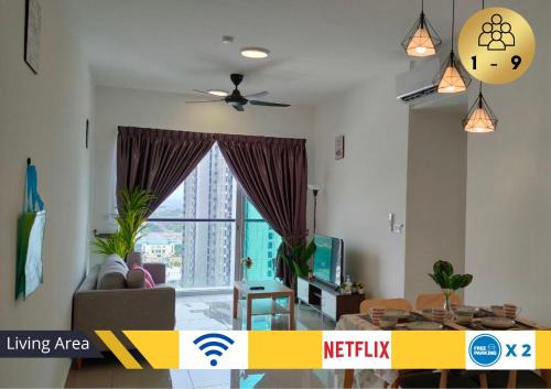 Cozy 3R2B Relaxing Skyline Views #GA1