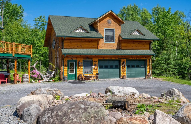 *** Adirondack Rustic Lodge minutos de Whiteface ***