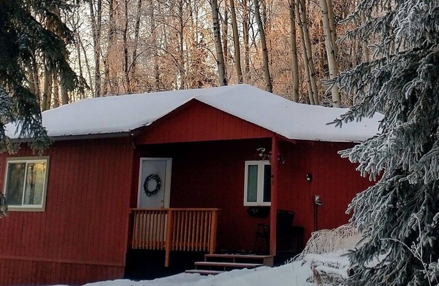 Cozy Alaskan Cabin, with rare Northern Lights views...