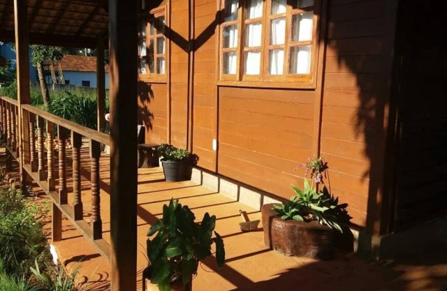 Cozy and Charming Wooden House With Wood Stove and Fishing Pond