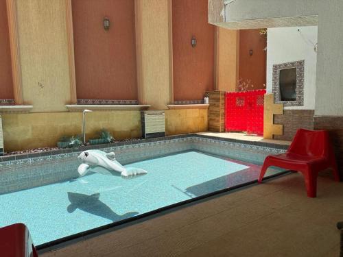 Cozy Apartment in front of private pool