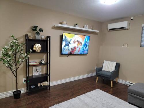 Cozy basement in the city