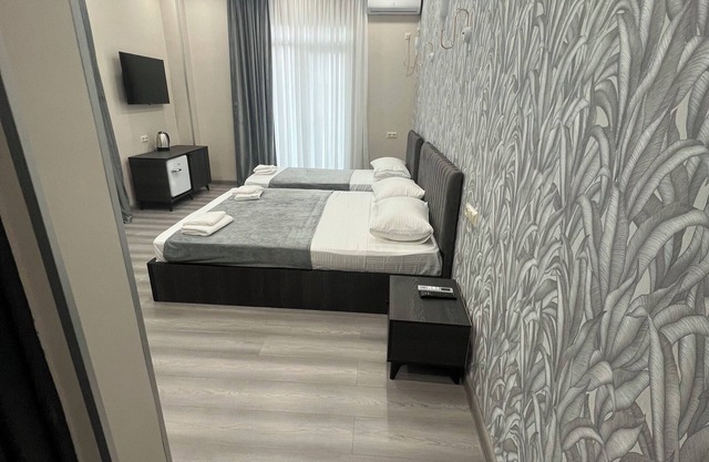 Cozy Batumi Room with Small Pool 2-3km to Beach Triple Room with Balcony