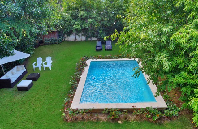Cozy Beach Villa @Portillo w/ private pool + walking distance to beach