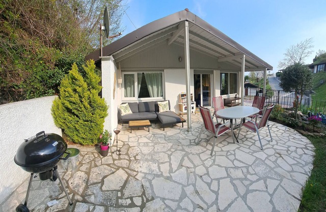 Cozy bungalow for 4 people in the mountains of Tignale. Dog friendly!