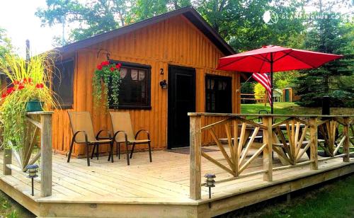 Cozy Cabin Rental with Stunning Lake Views in West Branch, Michigan