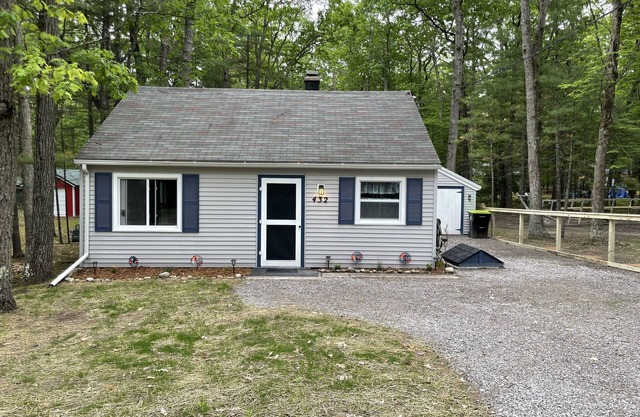 Cozy Cabin- Walk to Higgins Lake & beach-Dogs ok