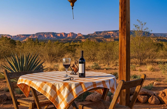 Cozy Coach House near Sedona with mountain views!