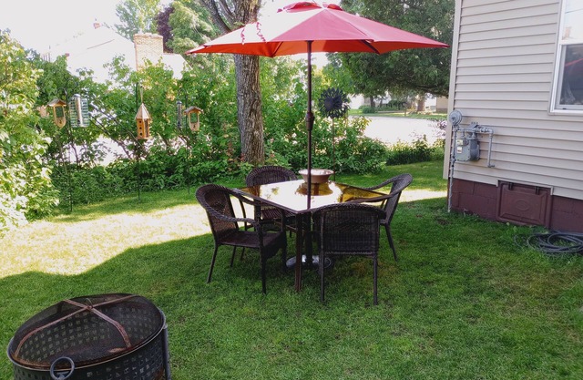 Cozy corner lot will provide a comfortable space for a couple or small family.