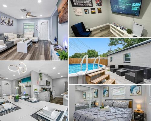 Cozy & Fully Renovated FREE Heated Pool Home!