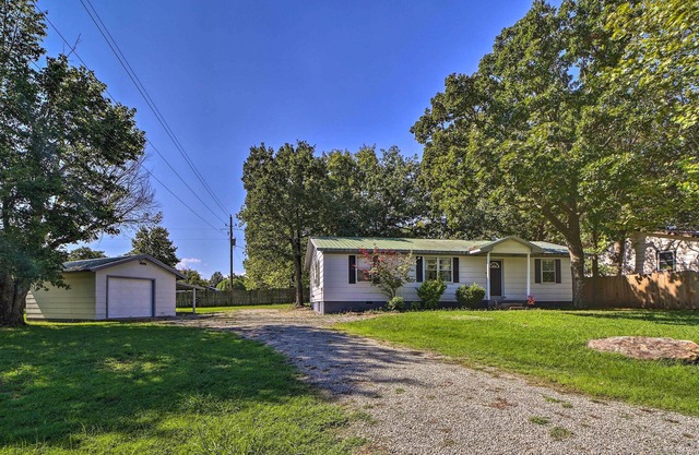 Cozy Home by Lake Eufaula: Fish, Boat + More!