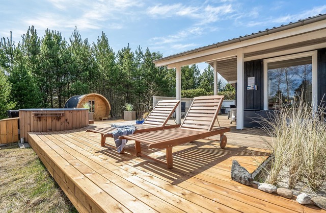 Acogedora casa en Blåvand con sauna