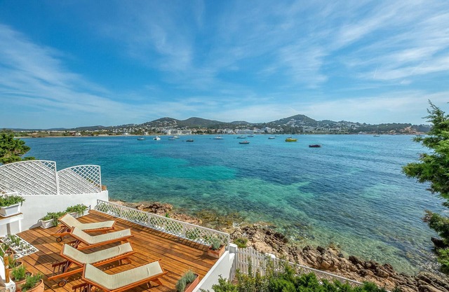 Acogedora casa en Ibiza con vistas al.