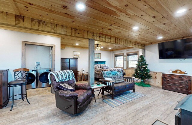 Cozy home with deck, patio & sweeping pastoral views, near Keuka Lake
