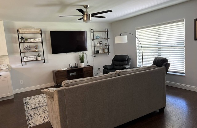 Cozy home with great big backyard shade tree