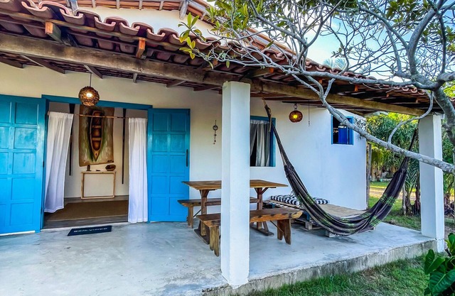 Casa acogedora en Caraíva, a menos de un minuto del mar.