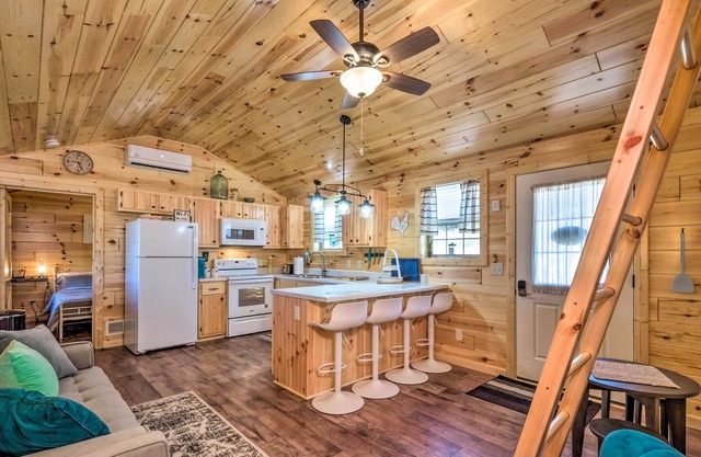 Cozy Lake Retreat w/ Private Dock, Deck & Views!
