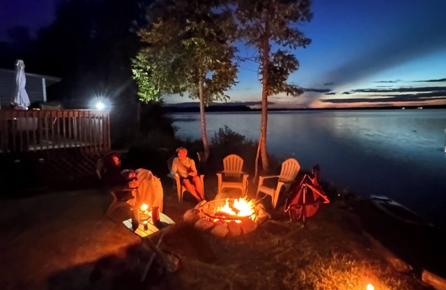 Espectaculares puestas de sol en Moose Lake