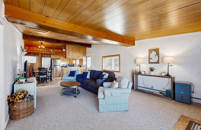 Cozy Lakeview Cottage with easy access to Mullett Lake w/ W/D & WIFI