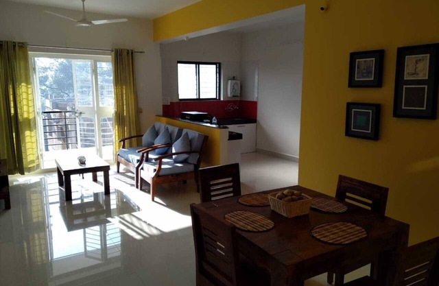 Cosy Nest Belgaum - Apartamento totalmente amueblado de 2 habitaciones
